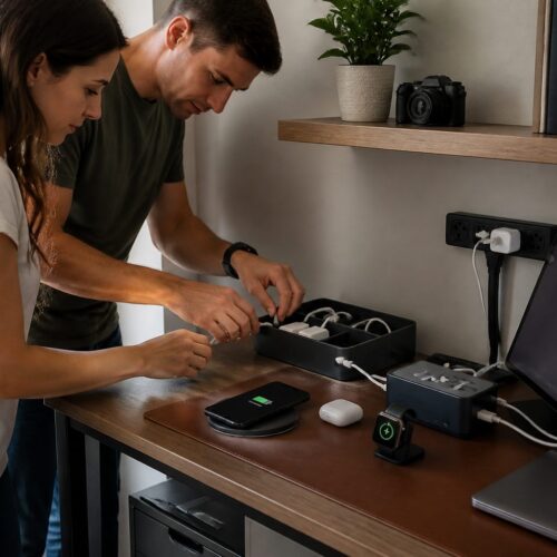 Building a Charging Station Hub: Organizing All Your Devices in One Spot