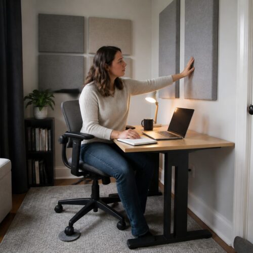 Soundproofing Your Small Home Office: Acoustic Panels and Furniture Choices That Actually Work