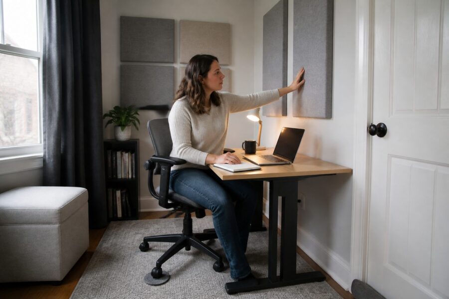 Soundproofing Your Small Home Office: Acoustic Panels and Furniture Choices That Actually Work